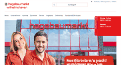 Desktop Screenshot of hagebaumarkt-wilhelmshaven.de